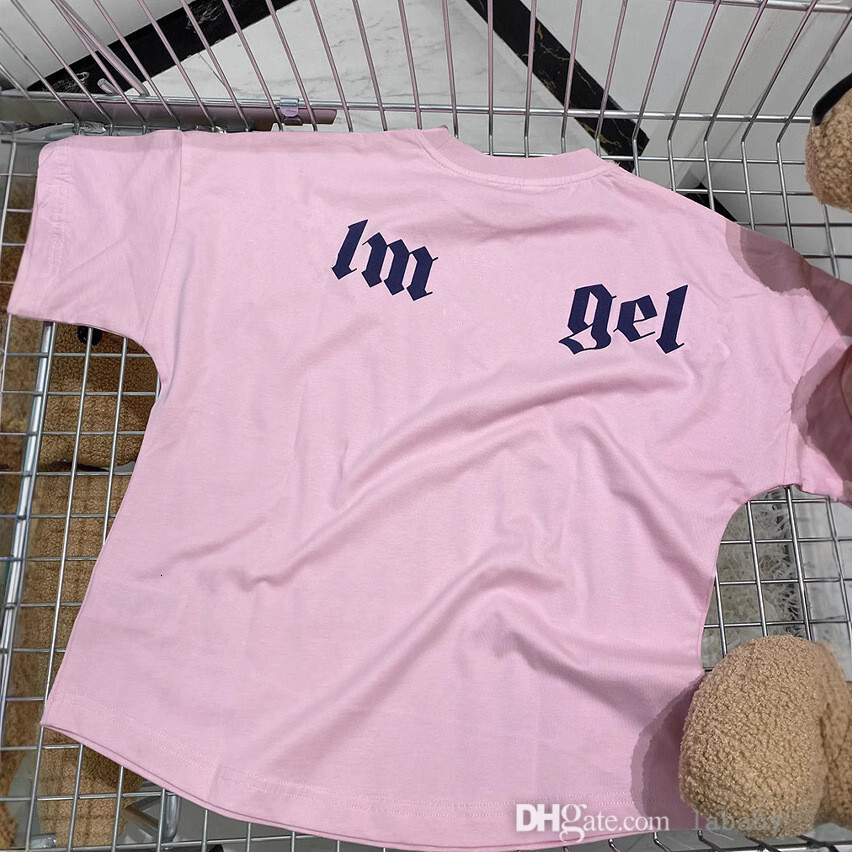 Kids Clothes Designer T Shirt Short Sleeve Summer Tee Baby Boys Girls Fashion Letter Printed Loose High Quality Childrens T-shirt Top
