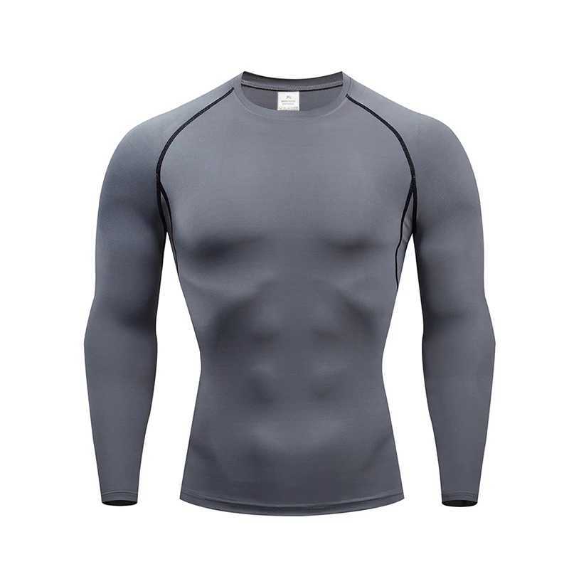 Dry Fit Mens High Quality MMA Fitness Gym T-shirt Slow Running Shirt Compressed Breathable Rashguard Comprehensive W250220