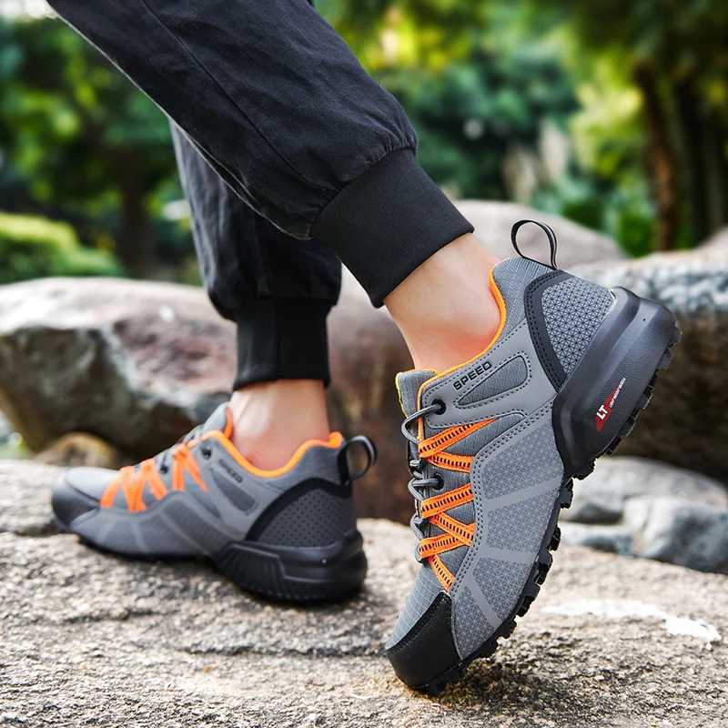 SMS 2020 new mens shoes sports shoes breathable outdoor mesh hiking shoes casual lightweight Ma sports shoes comfortable climbing shoes W250220