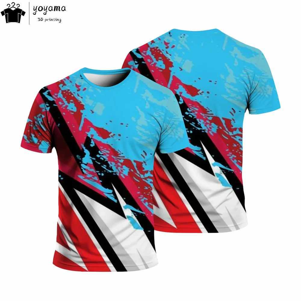 Camiseta deportiva para hombrecamisa de manga corta con cuello redondosencillala modatranspirablede verano W250220