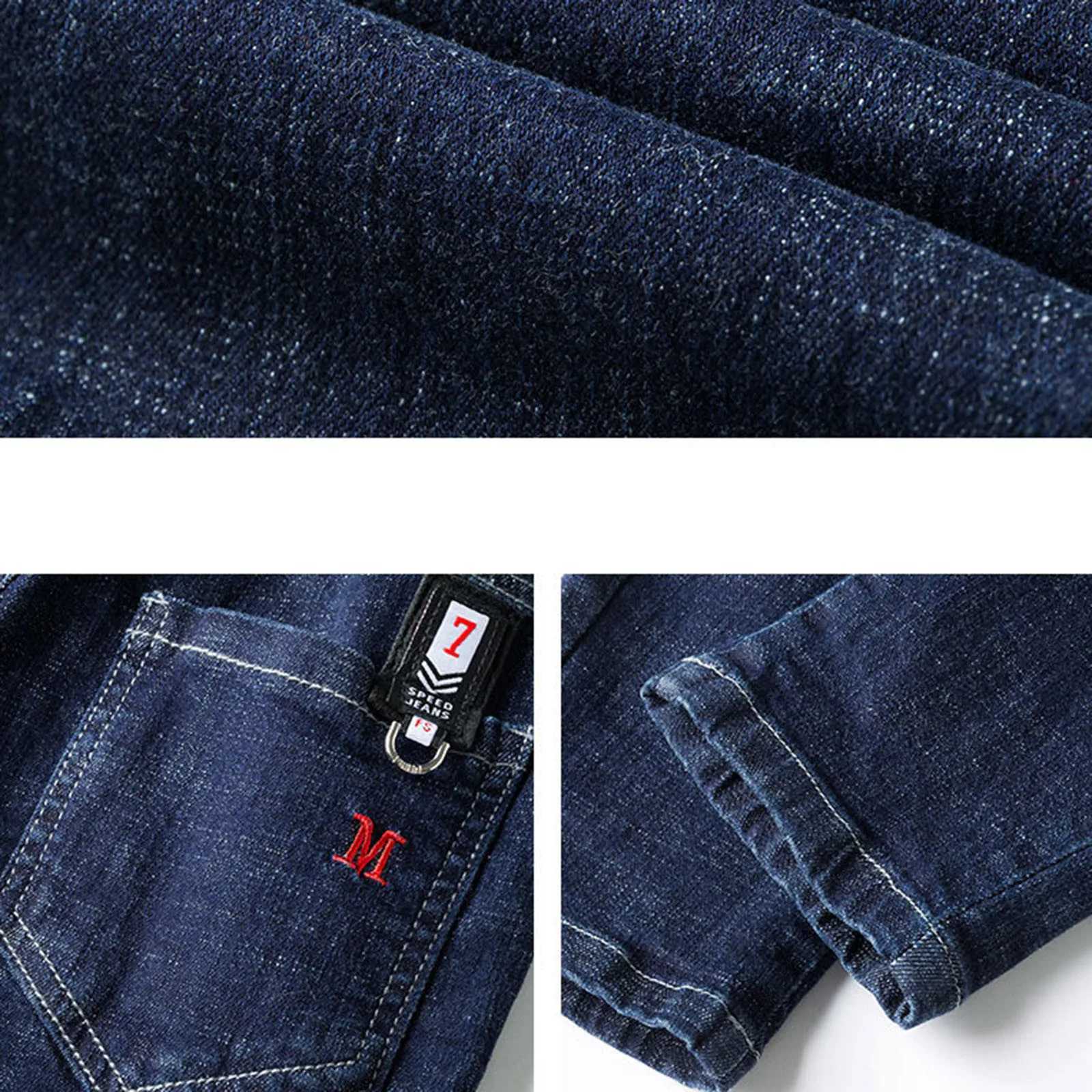 Childrens jeans childrens denim pants clothing for baby boys casual Bowboy bottoms Trousers aged 4-14 Z250220