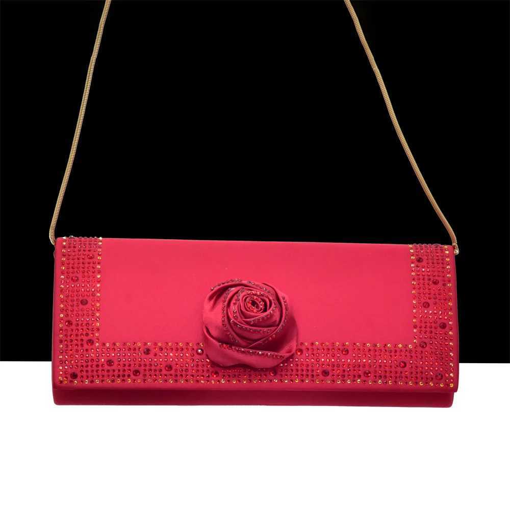 Fashionable Top Italian Designers 2025 Luxury Elegant Clutch Bag Bright Diamond Soild Color Summer Party Womens Bag for Ladies Z250220