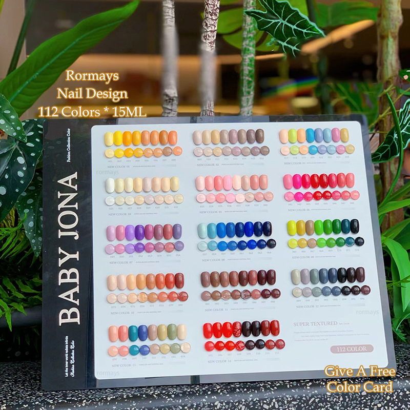Rormays Four Seasons gel Polishing 112PCS Large Set Mixed Oil Painting gel Durable Soaking Color Nail UV LED Primer Salon 15ML Factory wholesale