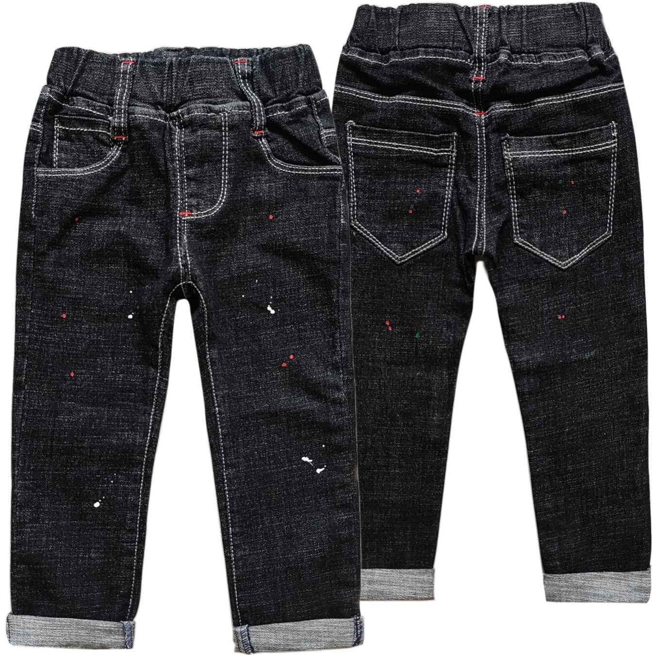 5126 18M-4 YEARS Kids Boys Jeans Trousers Elastic Waist soft denim pants kids jeans Z250220