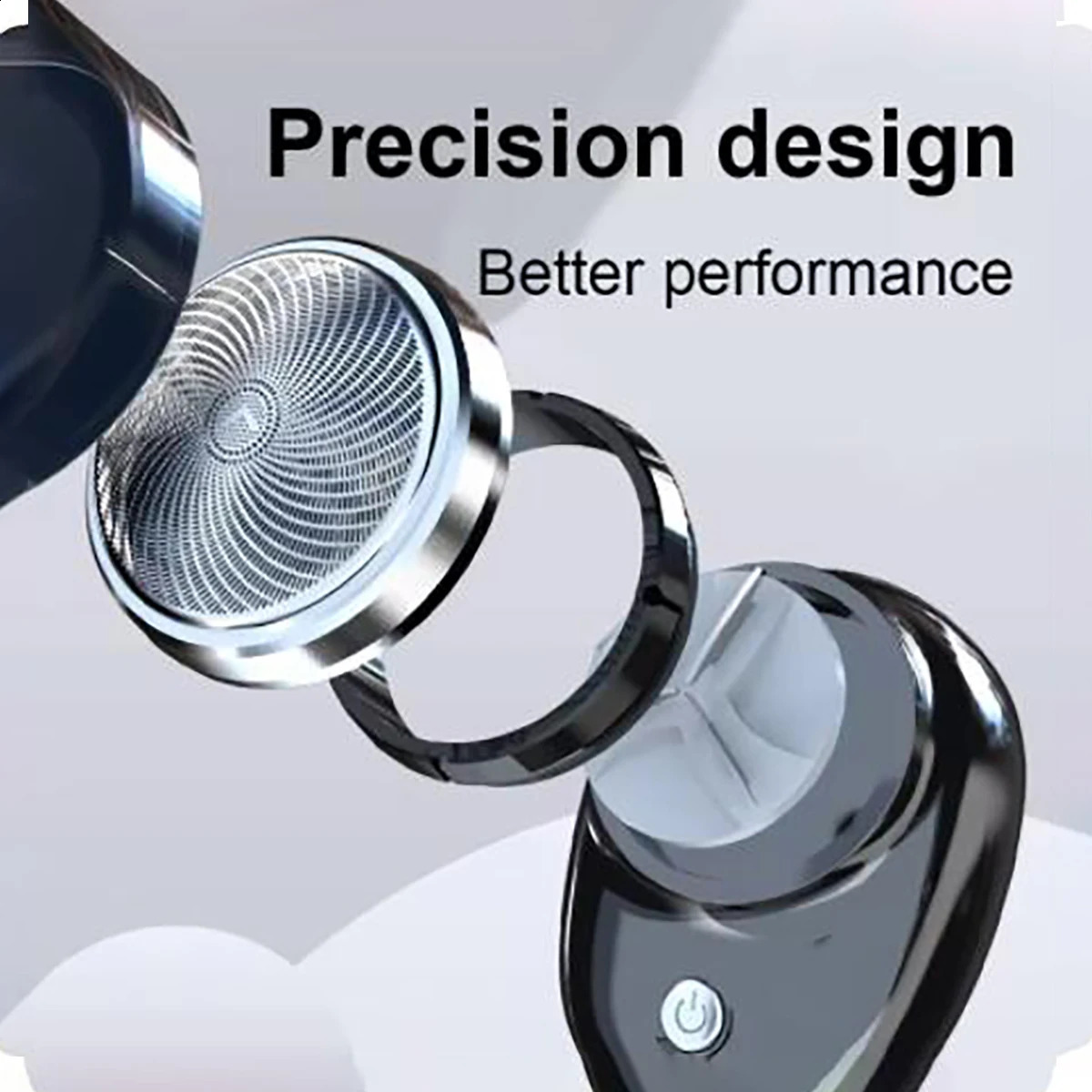 1PC Electric Shaver Charging Mini Pocket Travel Razor Portable Wireless Detachable Beard Hair Trimmer 250219
