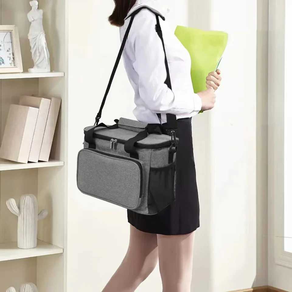 Dog Travel Bowls Bags 15L Insulated Thermal Cooler Bag Oxford Cloth Insulation Bag Waterproof Lunch Box Pouch For Outdoor Camping Picnic Bag H250220