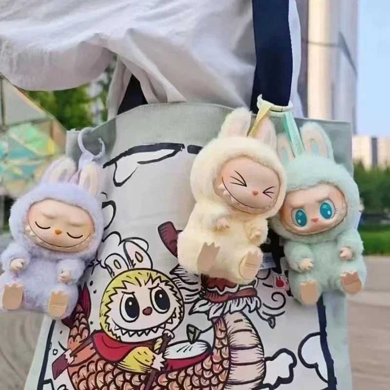 Popmart Labubu Sitting Party Blind Box - Monster Series Vinyl Plush Decorative Pendant Gift W250220