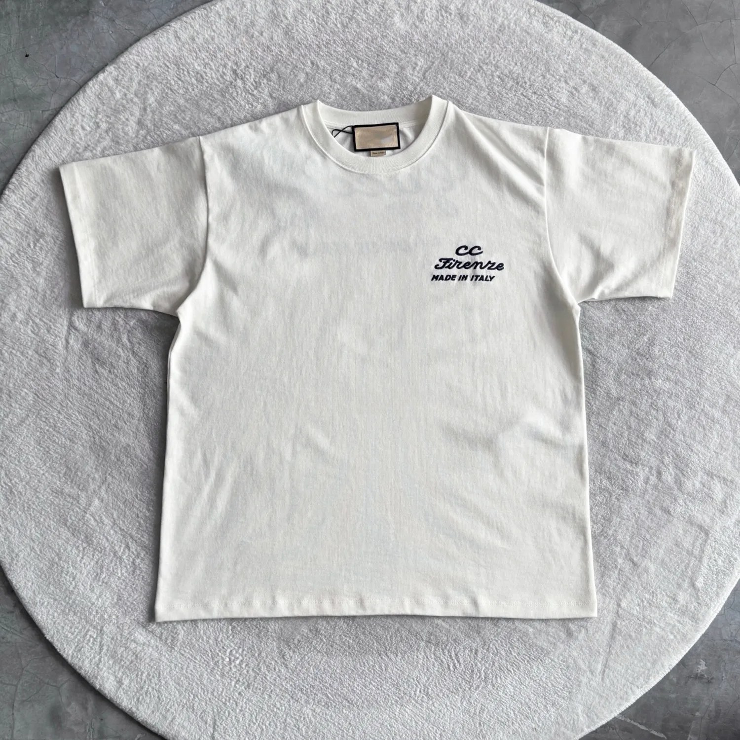 Men's Plus Tees Polos Round neck embroidered and printed polar style summer wear with street pure cotton d2123e