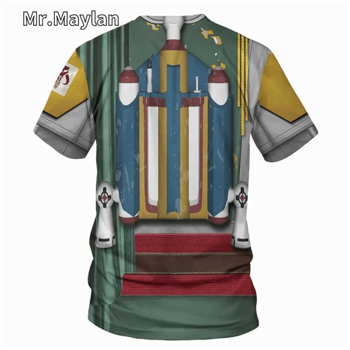 Darth Vader Cosplay Costume Tshirt 3D Full Printed Men T shirt New Fashion Short Sleeve Shirt Summer Streetwear Unisex Tee Tops W250220
