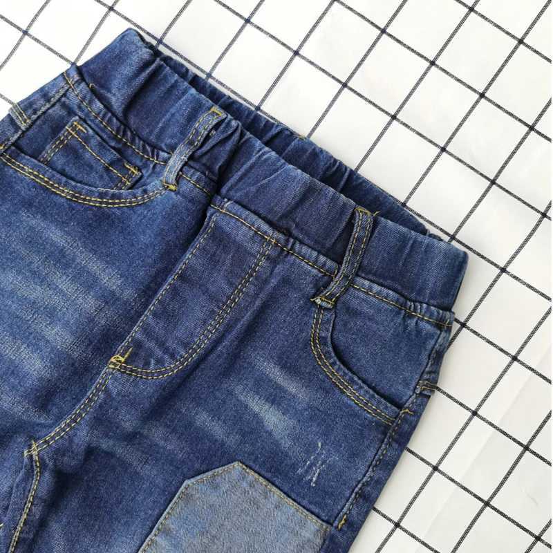 IENENS 4-11Y Boys Ultra Thin Straight Jeans Summer Classic Jeans Bottom Childrens Denim Pants Childrens Baby Boys Casual Trousers Z250220