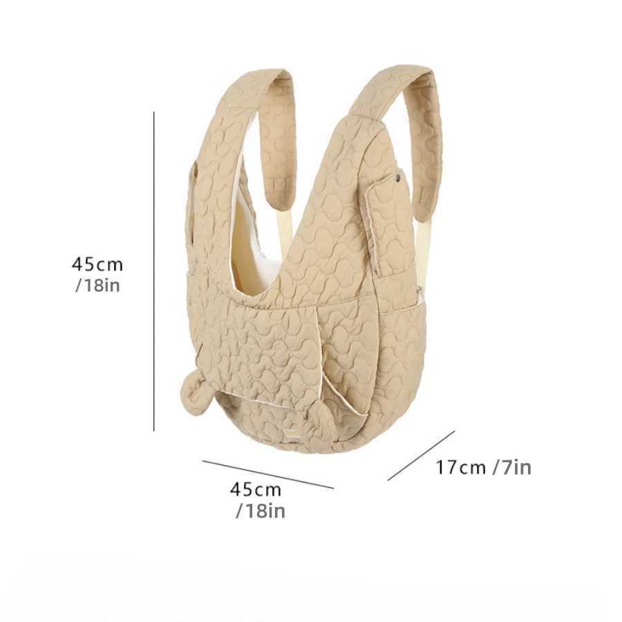 Dog Travel Bowls Bags Pet Carrier Bag Extra Large Capacity Chest Backpack Dog and Cat Outdoor Bag Waterproof and Wind Resistant Portable Pet Bag H2502