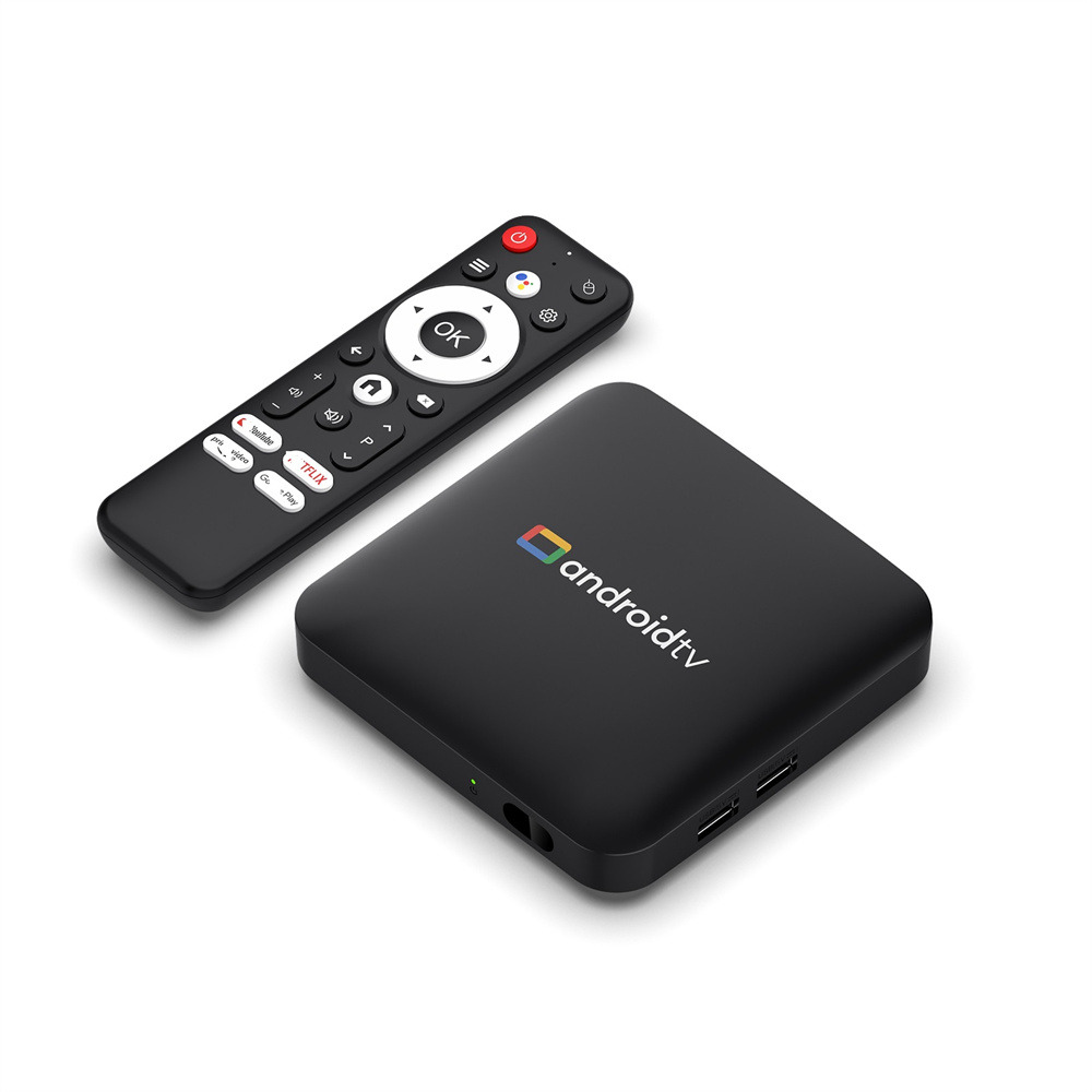 H96 MAX Amlogic S905L3 Androidtv 14.0 Box 4K Dual 2.4G/5G WiFi HDR10+&H.265 Quad Core 100m LAN Set Top Box