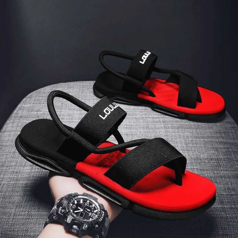 New Arrival Summer Roman Beach Shoes Flip Flops Slip on Flats Slippers Men Slides New Dropshiping Mens Sandals Mens Sandals T250220