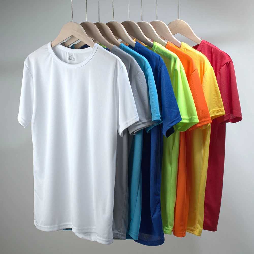 2pcs Mens Fitness T-Shirt Quick Dry Summer Gym Shirt Short Sleeve Breathable Tops Plus Size Brazil Jersey Man Running Soccer Tee W250220