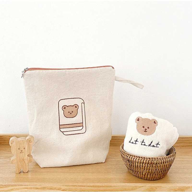 Canvas Storage Bag Set Inner Waterproof Sundries Travel Makeup Storage Bag X250220