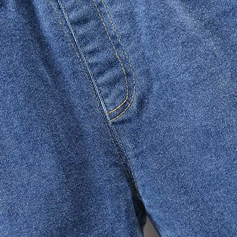 Kids Boys Jeans Spring and Autumn Trousers Childrens Stretch Slimming Pants Baby Casual Pants Z250220