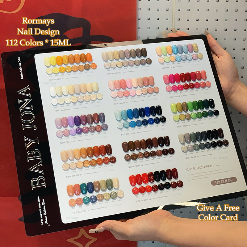 Rormays Four Seasons gel Polishing 112PCS Large Set Mixed Oil Painting gel Durable Soaking Color Nail UV LED Primer Salon 15ML Factory wholesale