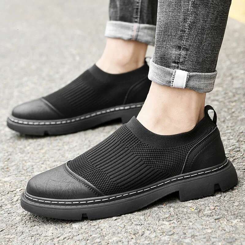 Fashion Brand Conference Business Elevated Version Low Top Men's Casual Shoes Versatile Loafers Free Delivery