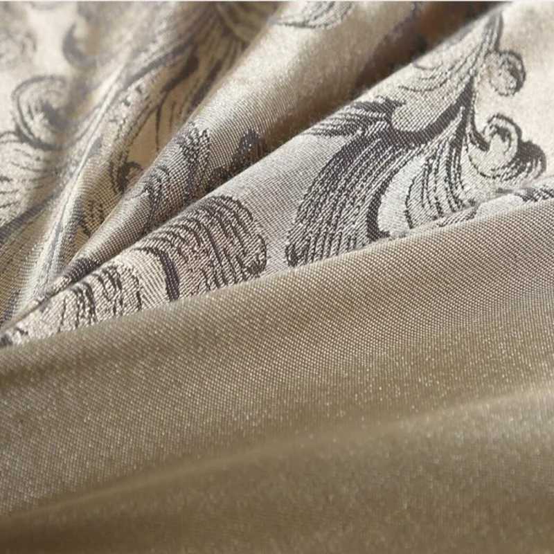 Luxury Jacquard Bedding Set Cotton Duvet Cover Lace Satin Bed Sheet Pillowcases King and Queen Size Bedspread Home Textiles 4PCsXJ250220