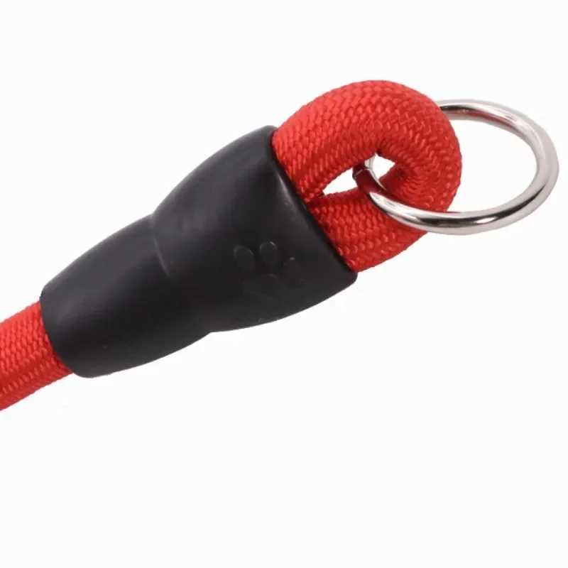 Dog Collar P Chain for Dog Walking Adjustable Dogs Collar P Rope Pet Collars Nylon Dogs Harness Puppy Training Rope Pet Supplies Y250704