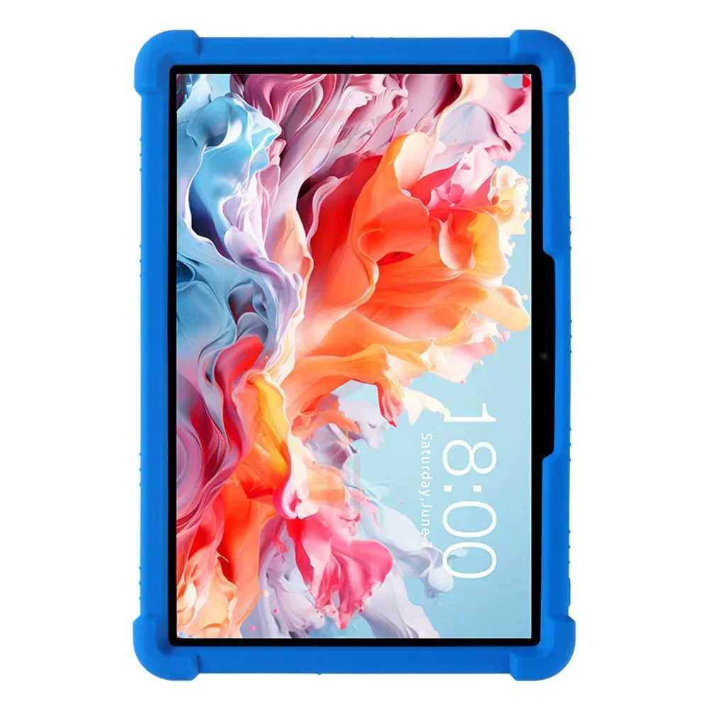 For Teclast P30T Tablet 10.1 Inch Kickstand Coat Shockproof Cover Tablet Case Android 14 Silicon Stand Protective Shell Soft Z250222