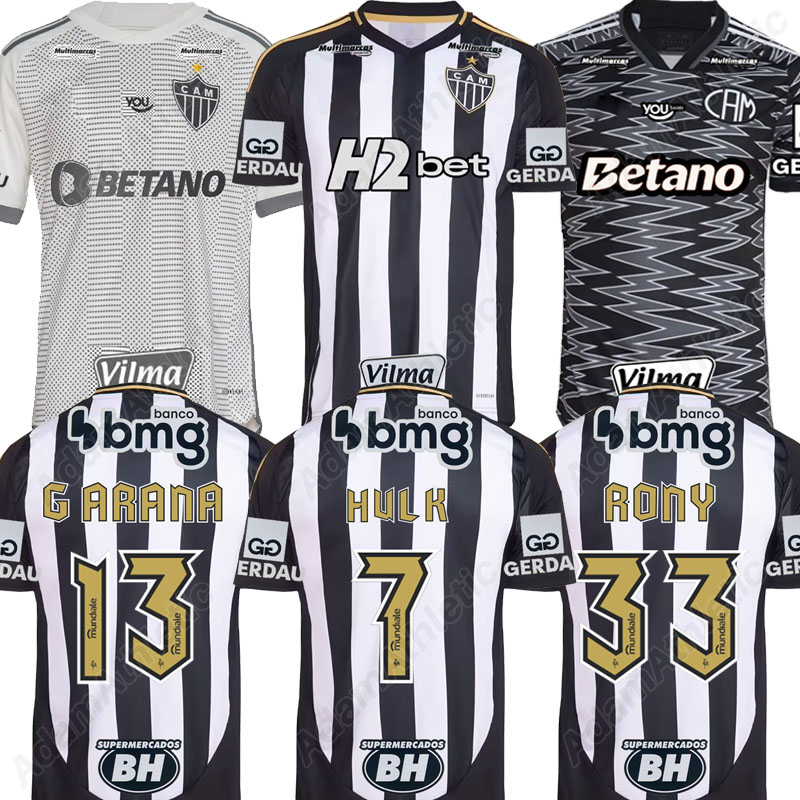 Atletico Mineiro jerseys 2025 2026 RONY G.ARANA Atletico GALO football shirts 25 26 G.SCARPA ALONSO G.MENINO soccer jersey