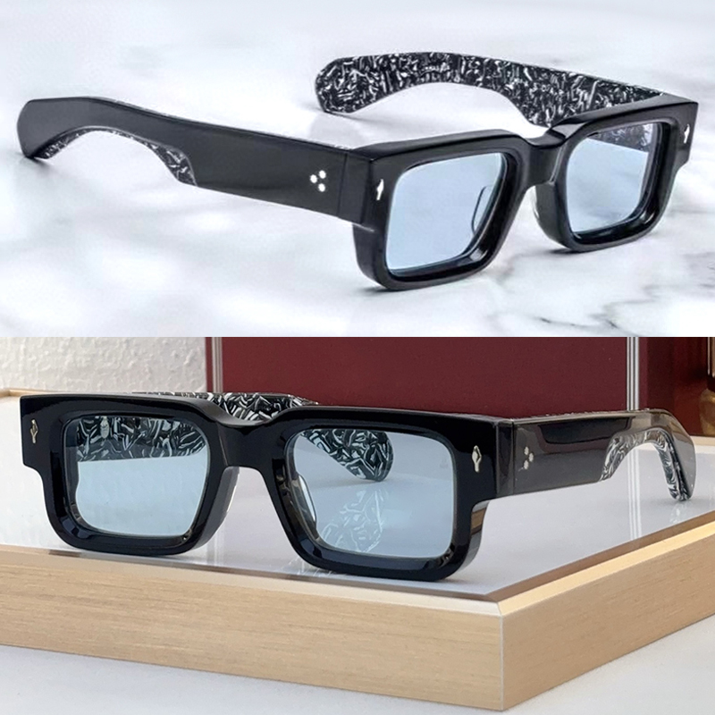 Designer Sunglasses For Women Men ASCAR High Quality Handmade Square Frame Fashion Outdoor Luxury Sunglasses UV400 Retro Glasses With Box