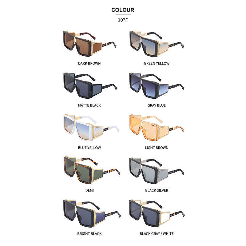 New steam punk style sun protection women, all around sunglasses for men, trend