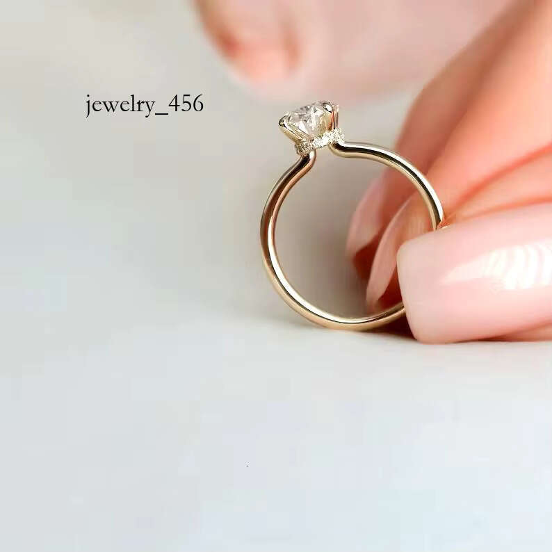 FOXI 2 Ct Oval Cut Moissanite Wedding 14k Gold Plated Bridal Engagement Set Art Deco Matching Stacked Bands Ring