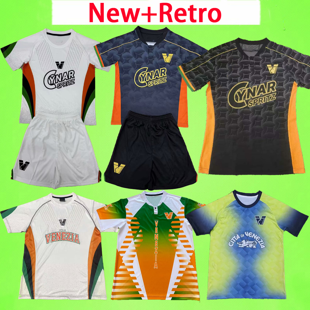 25 26 27 Venezia Soccer Jerseys Men 2025 2026 2027 football shirt T kids Kit Home Away third POHJANPALO GYTKJAER PIERINI BJARKASON BUSIO TESSMANN Maglia da calcio boys