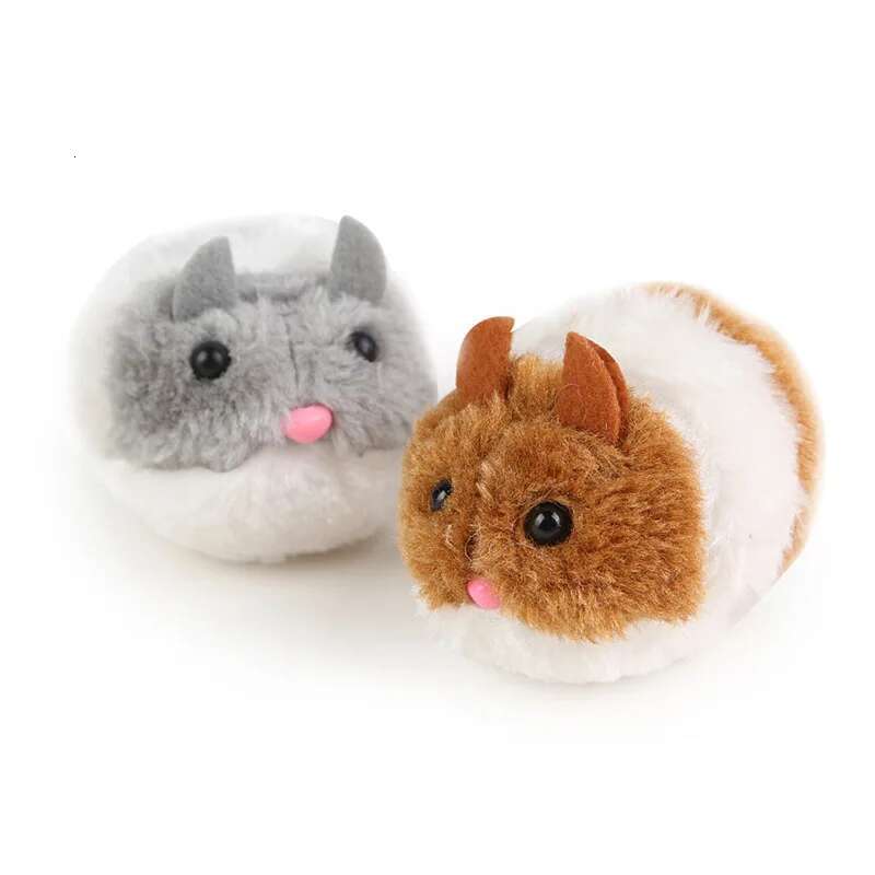Cute Supplies Toy Shake Movement Pet Kitten Funny Plush Little Mouse Interactive Cat Toys
