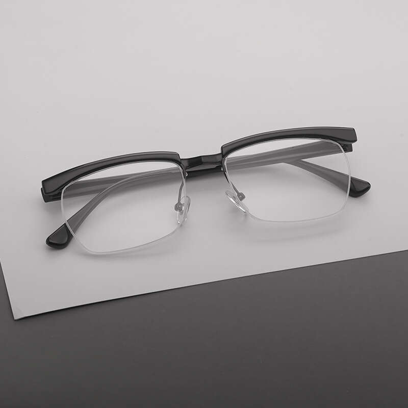 2024 new gangster legend Tom Hardy half frame anti blue light optical glasses internet famous same model
