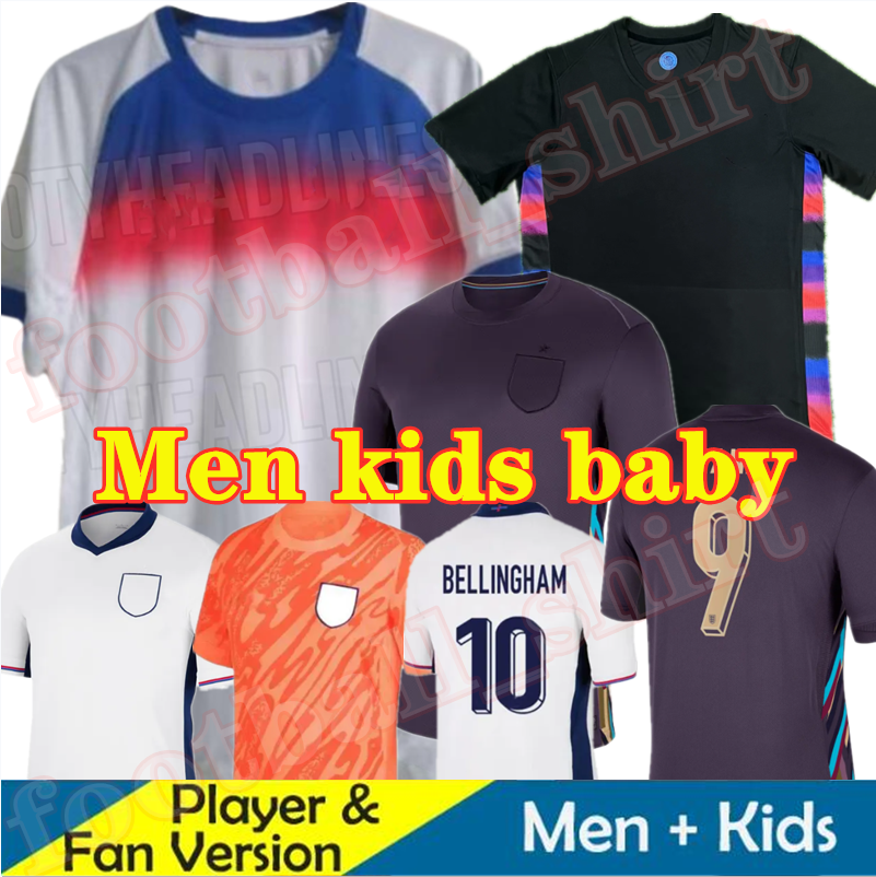 25 26 england Women National football shirt BELLINGHAM Soccer Jersey RASHFORD KANE SAKA RICE FODEN 2024 2025 2026 Team Home White Away Men Kid Men Kids Kit