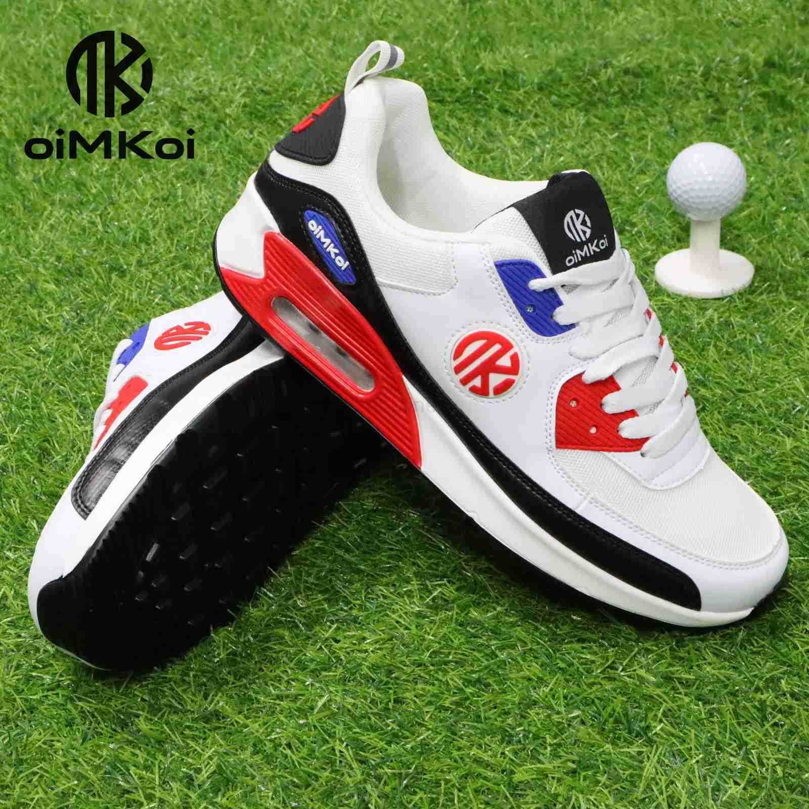 OIOI New Mens Soft and Cfortable Non-slip Outdoor Golf Training Shoes Z250222