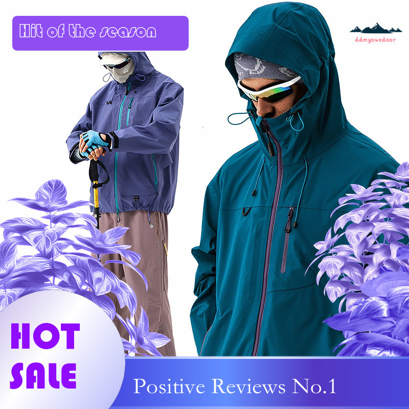 Ddmyoutdoor Mountain Style For Men Women Outdoor Functional Sports Loose Jackets Windproof Waterproof Camping And Hiking Soft Shell Jackets Jackets