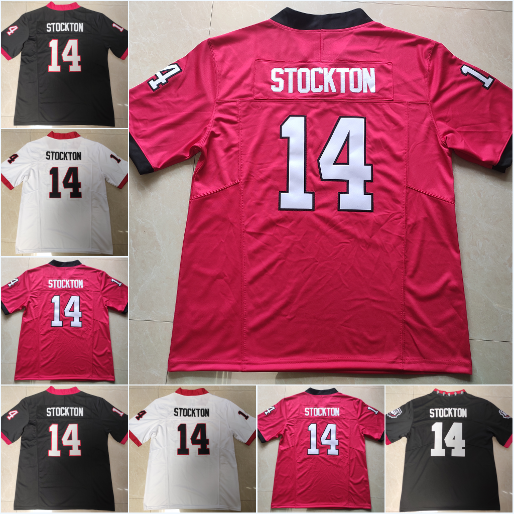 #14 Gunner Stockton College #3 Nate Frazier 2025 #4 Oscar Delp #7 Lawson Luckie #16 Kirby Smart #19 Brock Bowers #84 Ladd McConkey #34 Herschel Walker #27 Nick Chubb Jerseys