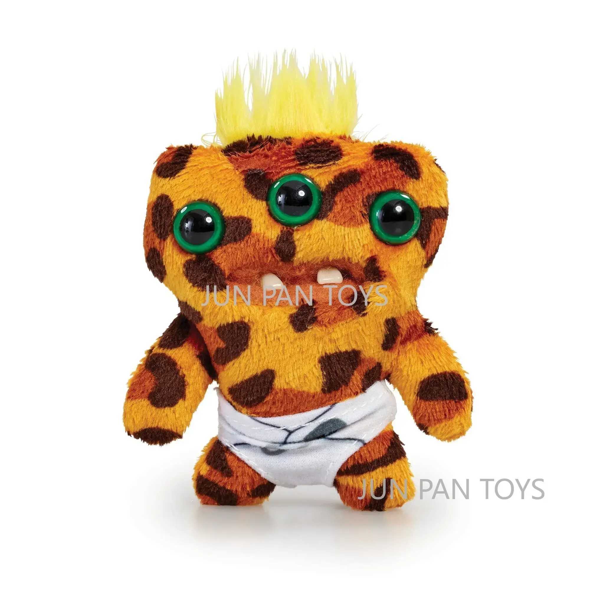 Plush Dolls New Fuggler Funny Ugly Gold Monster Turtles Budgie Underwear Lab Misfits Edition Block Love Baby Fugg Plush Collectible Toy H250221