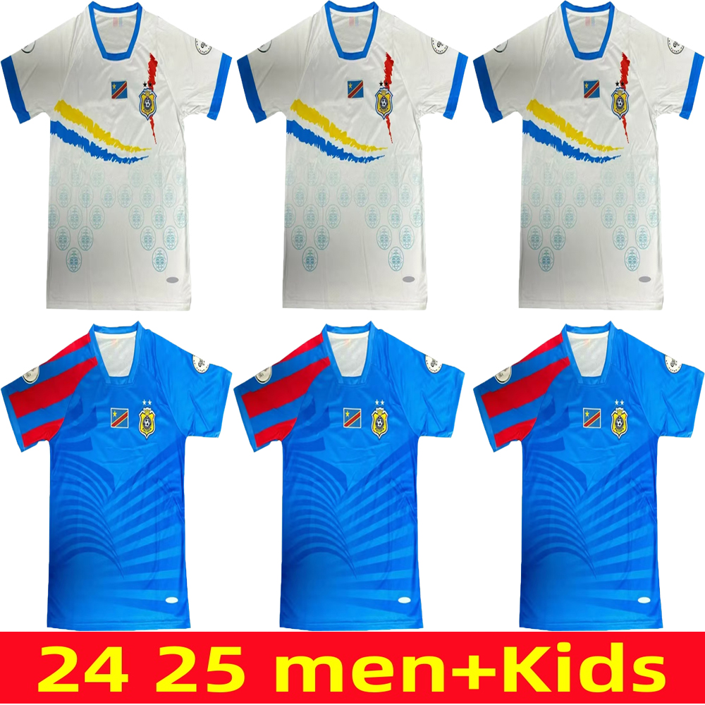 24/25 DR Congo soccer jerseys 2024 2025 Democratic Republic of the Congo national team football shirt T.BONGONDA F.MAYELE MESCHACK KALULU MASUAKU home away jersey