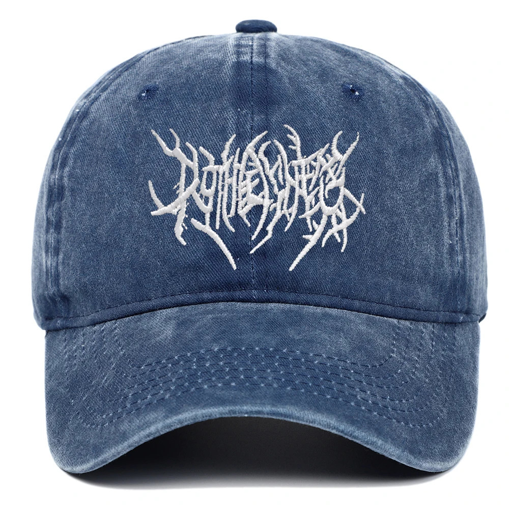 1Pcs Retro Washed Embroidered Baseball Cap Suitable For Men and Women All Year Round Outdoor Casual Sports Hat 250221