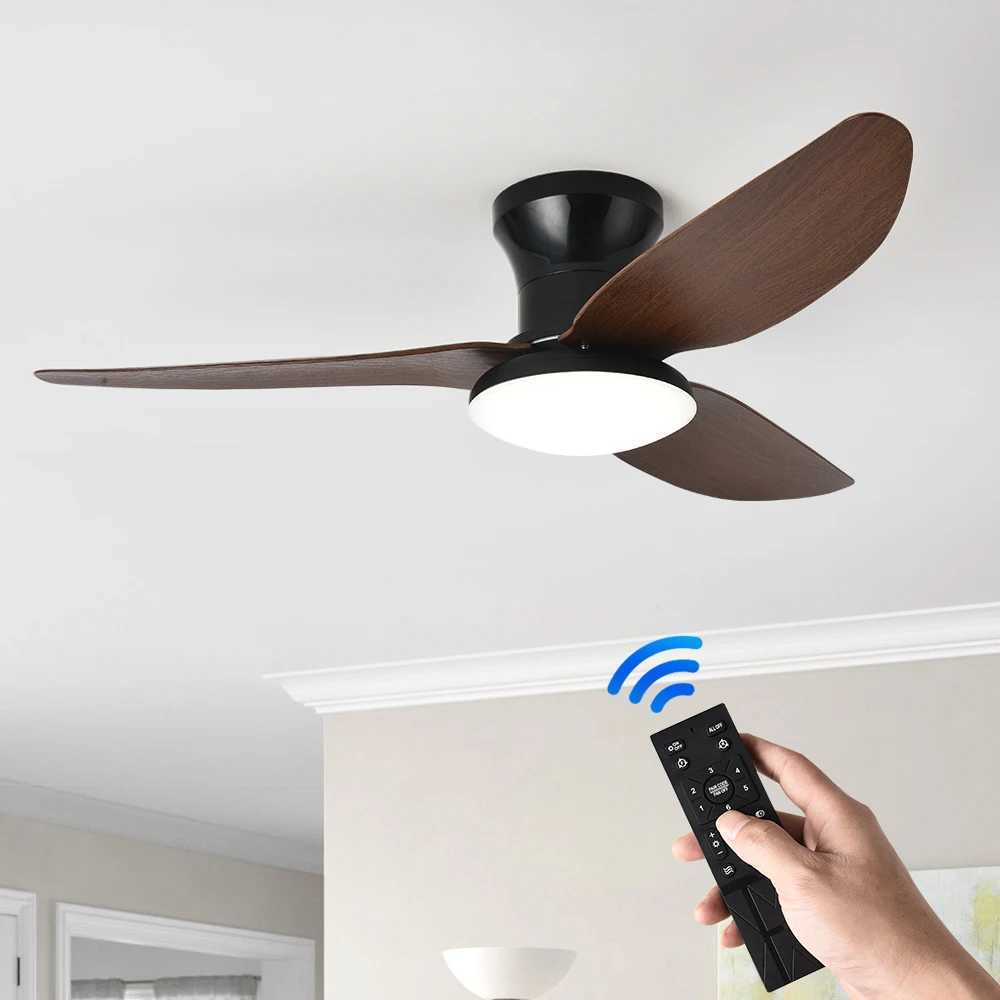 Bedroom fan light ceiling fan light high wind power ceiling dining room living room household integrated ceiling electric Z250220