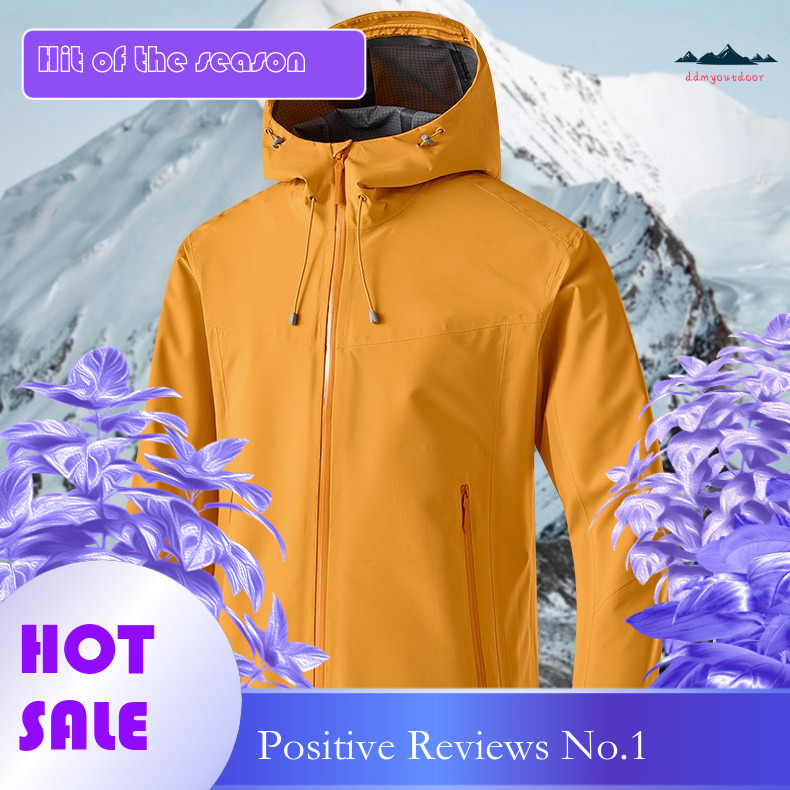Ddmyoutdoor New Mountain Outdoor Hard Shell Windproof And Waterproof Couple Style Hiking High Humidity Breathable Wear Resistant Jacket Jackets