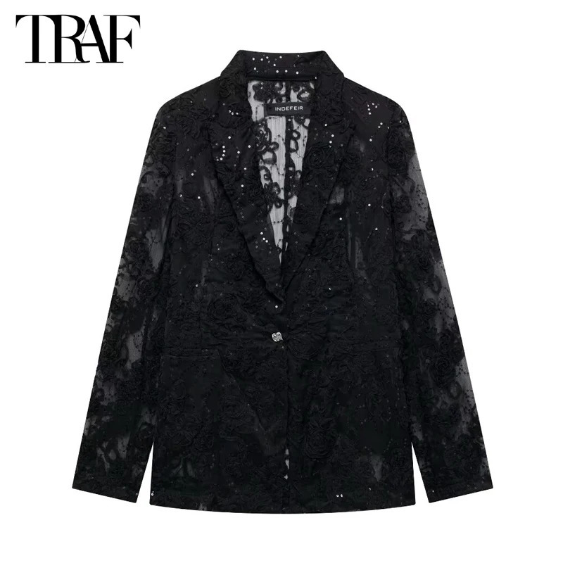 Traf Flower Sequin … - image