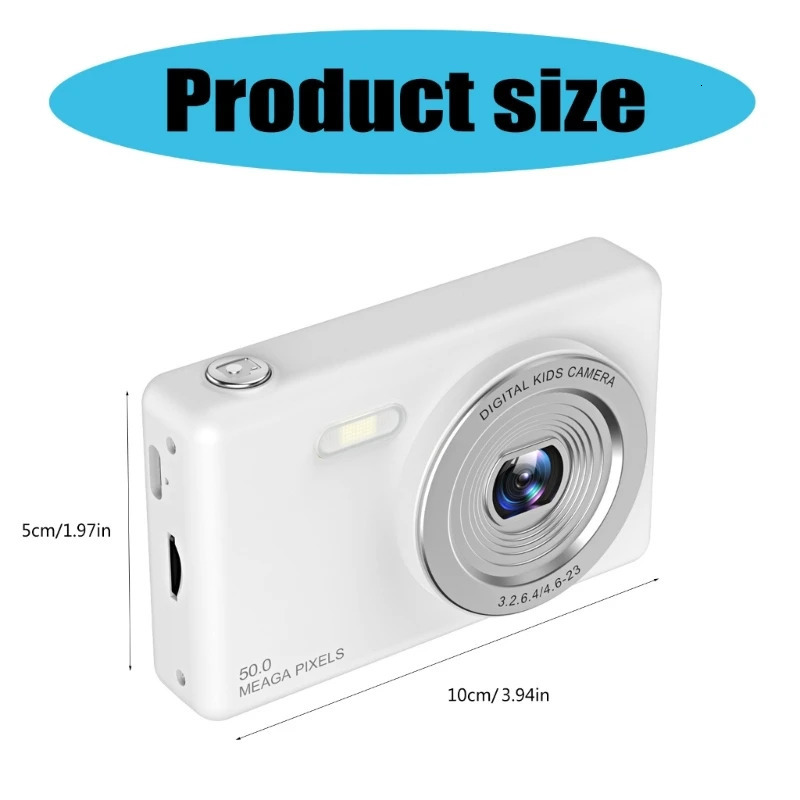 Point and Camera Digital 4K 48MP for Teens Students Kids 250219