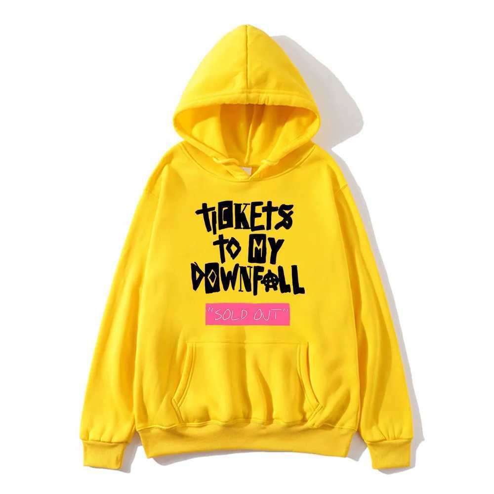 Unisex Graphic Print Hoodies Singer Mgk Sweatshirts Hip Hop Trendy Streetwear Soft Clothing Men And Women W250222