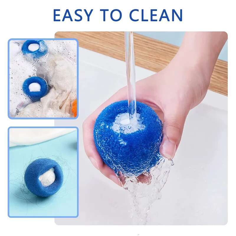 Reusable Ball Laundry Washing hine Filter Wool Sticker Cat Hair Remover Pet Fur t Catcher Home