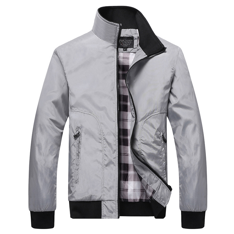 Spring and Autumn Mens Large Mens Pilot Jacket Baseball Coat Sweatshirt