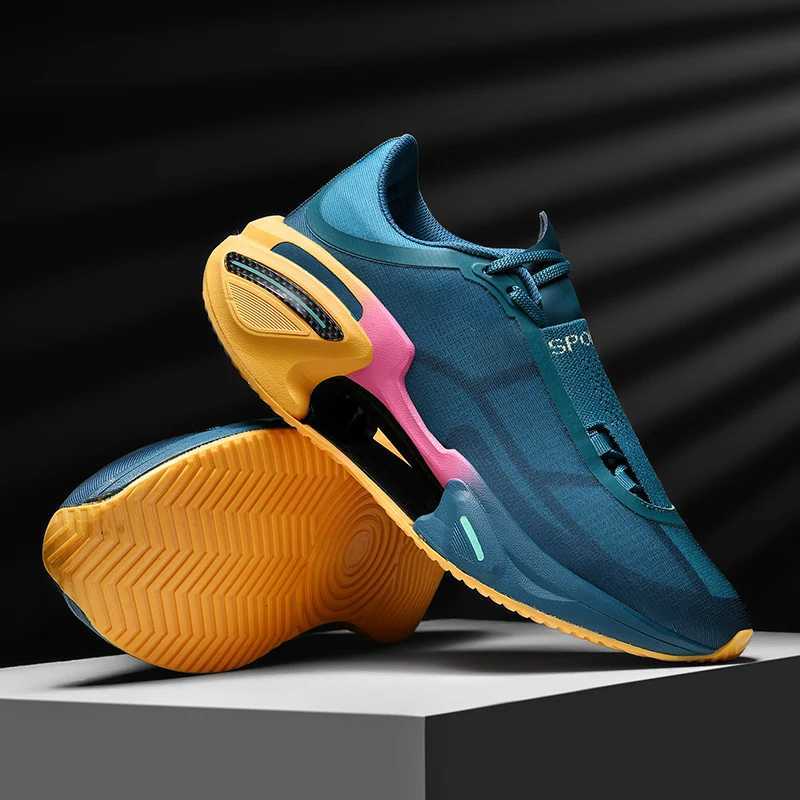 Mens Running Shoes Breathable Soft Flat Outdoor Sports Cushioning Running Shoes Mesh Cfortable Casual Sneakers for Men Z250304
