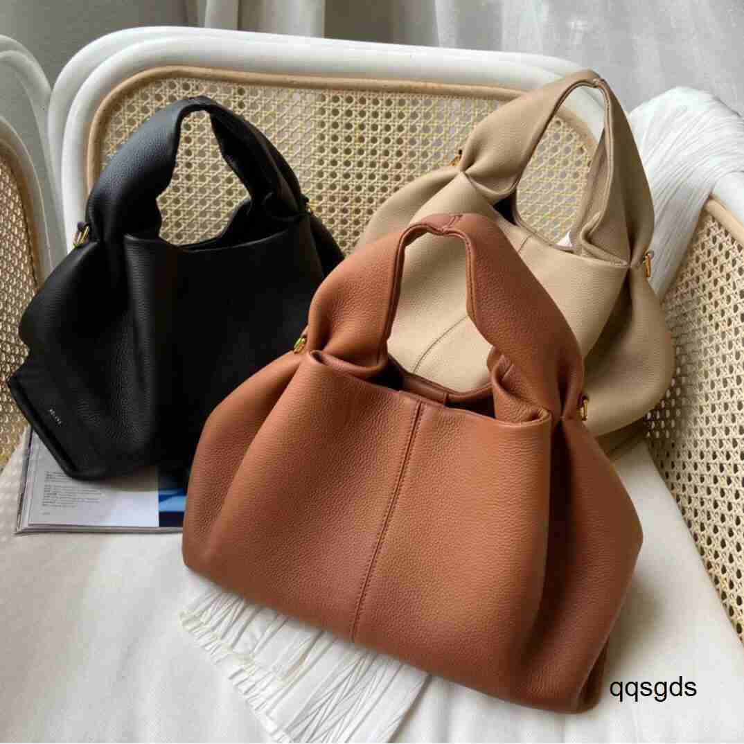 Top Quality Womens Shoulder Tote European Numero Neuf Designer Full-Grain Textured Leather Totes Handbag Dumpling Bag