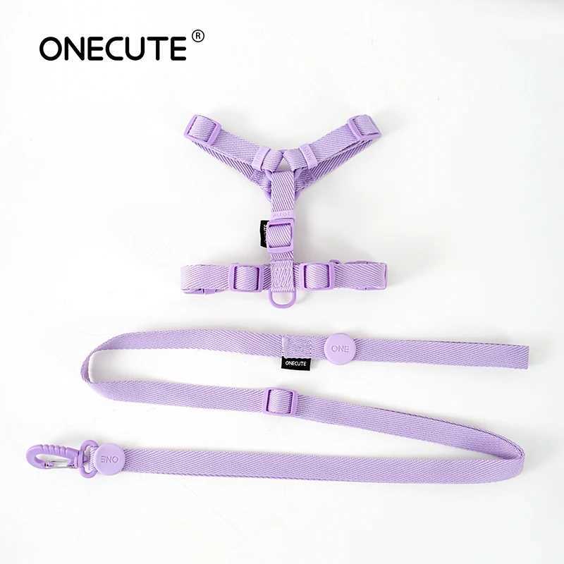 dog harness dog collar dog leash Macaron color pet accessories small dog accessories small dog harness dog supplies Y250704
