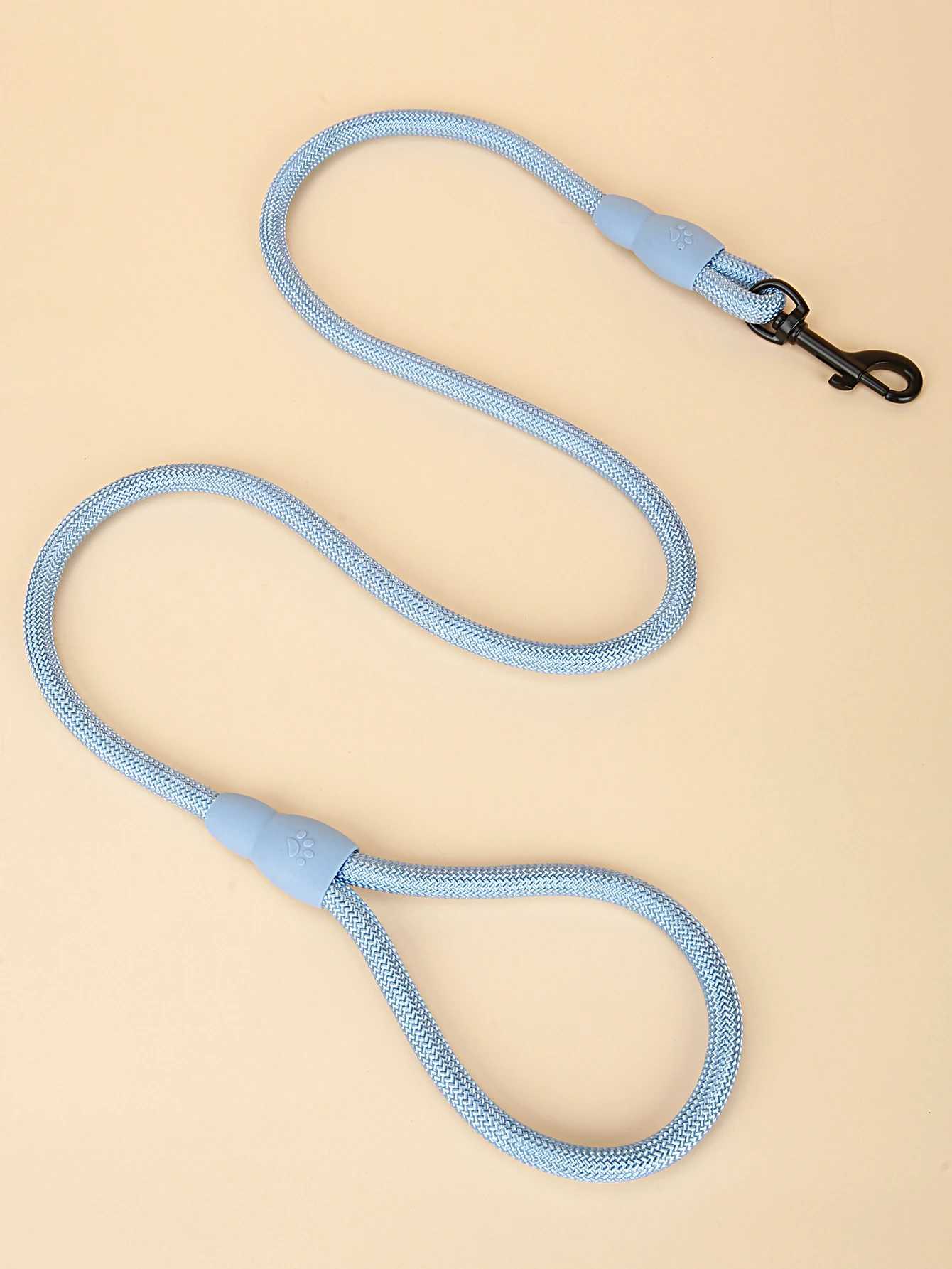 1PC Light Blue Round Rope Anti-Slip Pet Cat and Dog Traction Belt Traction Rope Safety Belt Y250704